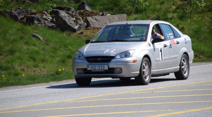 Hidrogénhajtású Focus a Viking-ralin