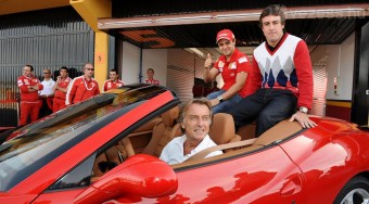 Taxisnak állt a Ferrari elnöke