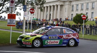 Így hajtott a leggyorsabb ralis Új-Zélandon