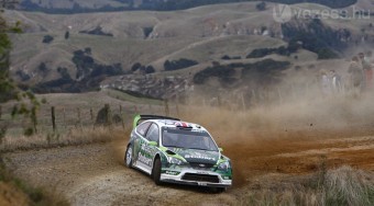 Videón az Új-Zéland-rali 2. napja