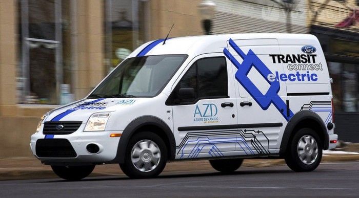 Transit Connectből készül az első széria villany-Ford