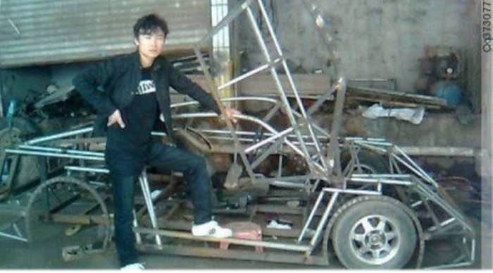 Még félkész, de a póz már megvan.