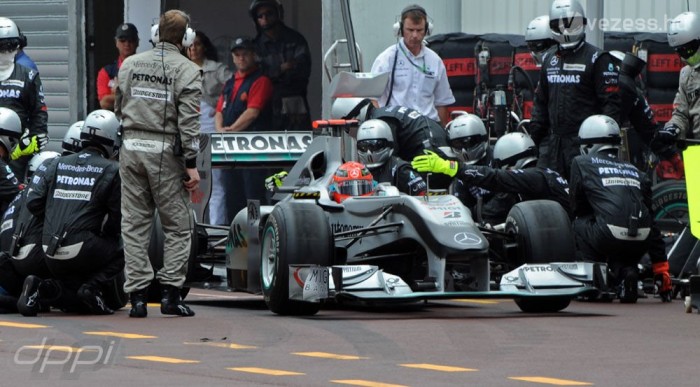 F1: A Mercedes a kerékcserekirály