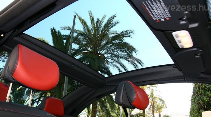 Tiszta üveg a tető