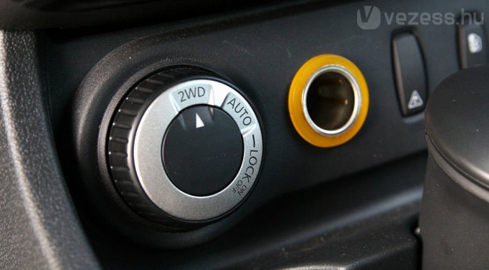 A Nissan elemek az összkerékhajtásban