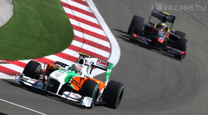 Liuzzi a kicsikkel együtt búcsúzott