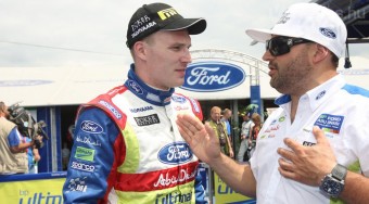 Fának hajtott Latvala - videó