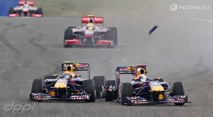 Vettel csak helyet akart