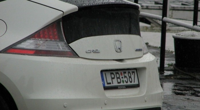 Vezettük a Honda új hibridautóját 12 | Vezess Hátsó ablaktörlő nincs, kilátni amúgy sem lehet