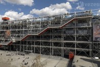 Itt volt az esemény. A Pompidou-központ egy kortárs és modern művészeti múzeum