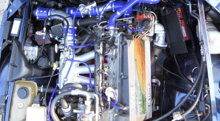 A Saab motortere a nitróval