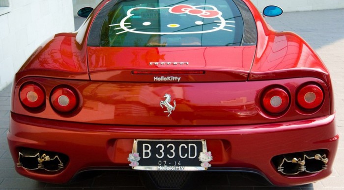 Igazi büntetés egy Ferrari rajongónak...