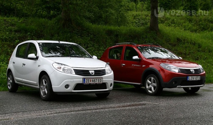 Teszt: Dacia Sandero Stepway 1,5 dCi 9 | Vezess Osztrák rendszámmal sem ritka a Dacia