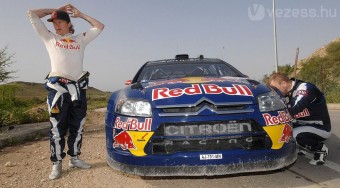 Räikkönen aszfalton, raliautóval - videó