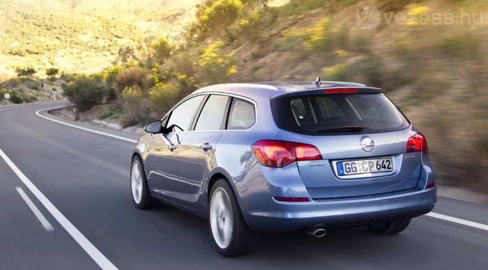 500 literes a csomagtartó alaphelyzetben