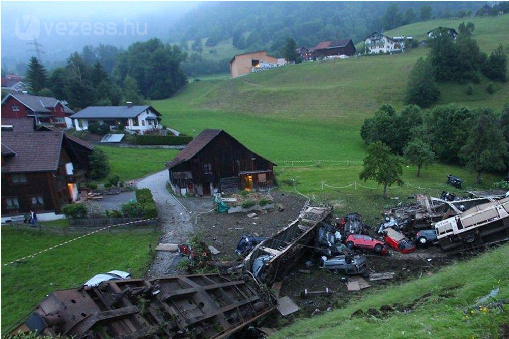 Három méterre volt csak egy lakóház