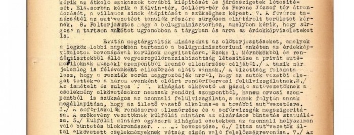 Autós hírek a régmúltból 6. 6 | Vezess "Mérnökökből és rendőrtisztekből álló vegyesrepülőrazziabizottság létesítése..." "Mérnökökből és rendőrtisztekből álló vegyesrepülőrazziabizottság létesítése..."