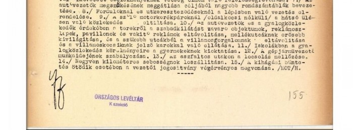 Autós hírek a régmúltból 6. 7 | Vezess "A gépjárművezető munkaidejének szabályozása.""A gépjárművezető munkaidejének szabályozása."