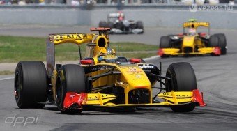 Kubica mindenkit elkapna Valenciában