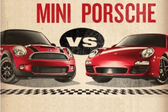 Sokkoló! A Porsche lealázta a MINI-t!