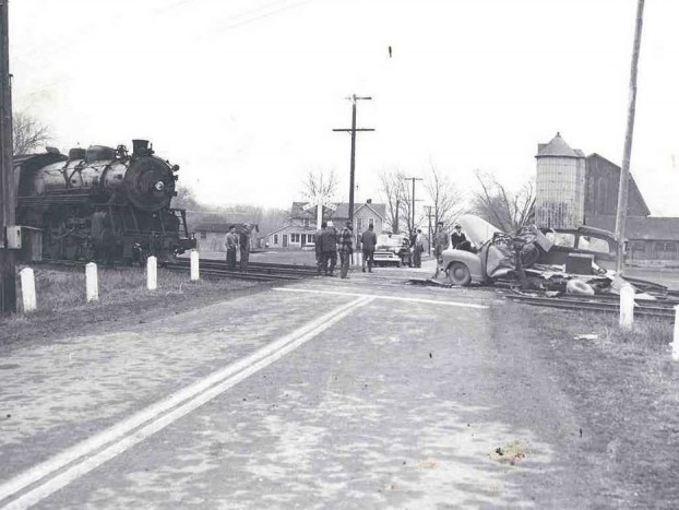 Egy vonat nagy pusztítást okoz