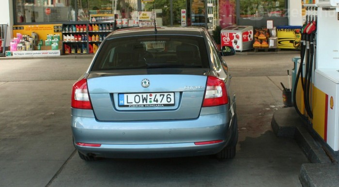 Alacsony, 7,8 literes átlagfogyasztást mértünk