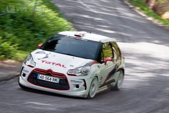 Rali változat a Citroen DS3-ból