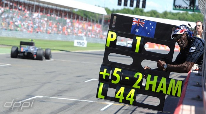 F1: Webber győzelemmel válaszolt a Red Bullnak 7