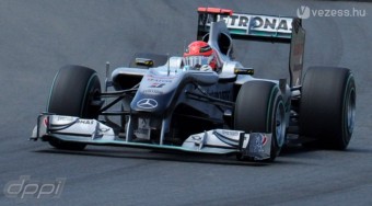 Schumacher a kiállás után rontotta el