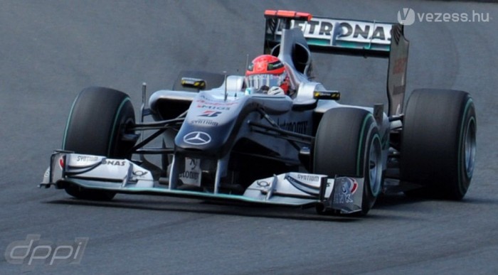 Schumacher a kiállás után rontotta el