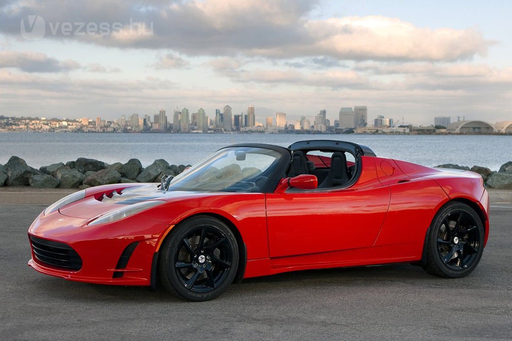 A Tesla Roadster elektromos hajtású