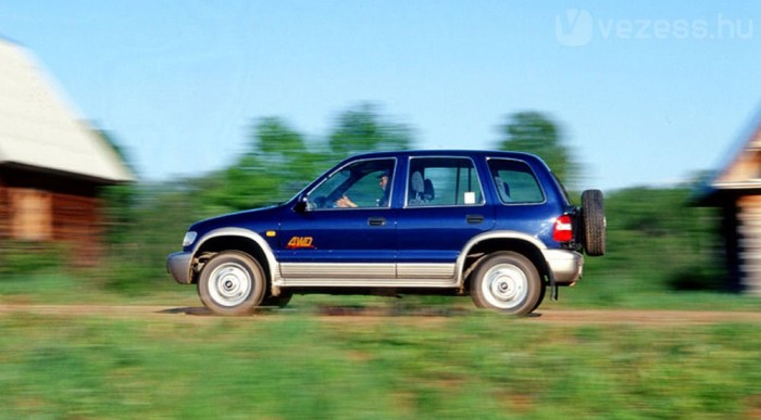 1996-tól 2002-ig futott az első Sportage