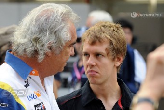 Briatore keresztbe tesz Vettelnek