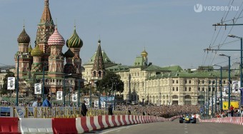 Moszkvában járt a Forma-1