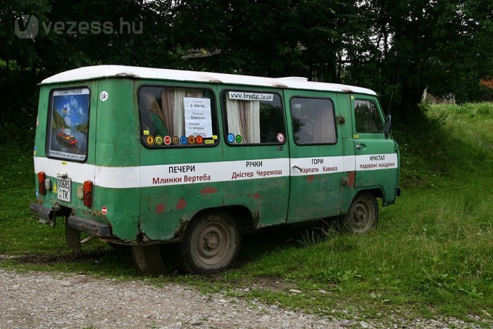 Remek, magas vasoxid tartalmú jármű, kalandtúrákhoz