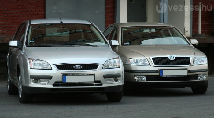 Háromszor annyi kilométer van a dízel Focusban, mint a 31 ezret futott benzines Octaviában