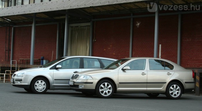 Jó két literrel többet fogyaszt az Octavia ráérős motorja, mint a Focusban a remek dízel