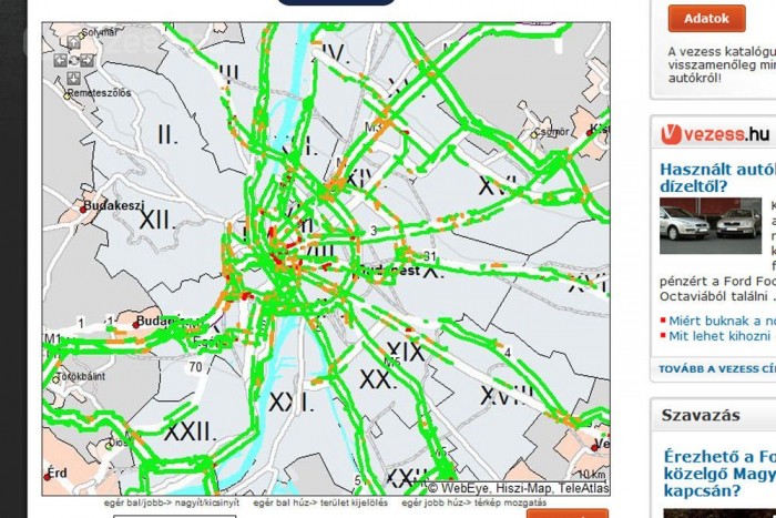 Így fest a Budapest térkép