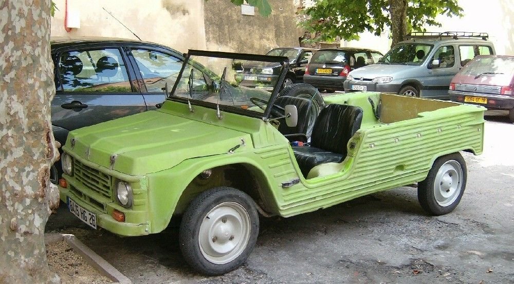 Citroen Mehari - a csendőrök mozgékony járműve