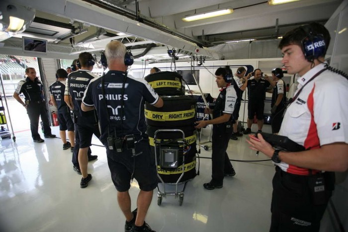 F1: Egy óra a Williams garázsában 6