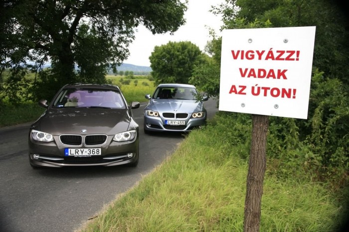 5,7 literrel előzi a sort százon 10 | Vezess Ezt a képet muszáj volt megcsinálni - a másik autó egy 320d Coupé