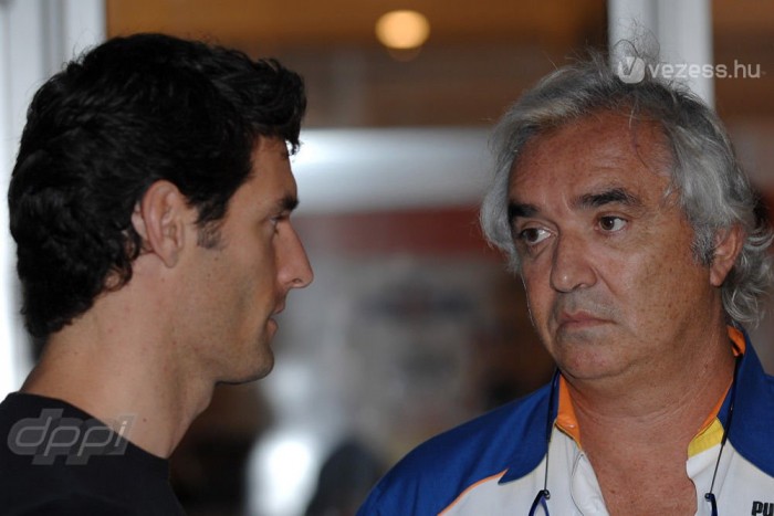 Briatore szerint Webber lesz a világbajnok 4 | Vezess Saját emberére fogad Briatore