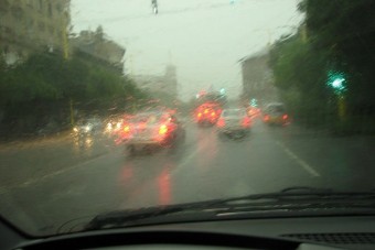 Felhőszakadás Budapesten