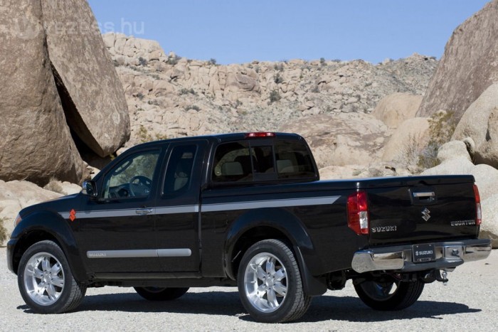 Lemaradunk a 261 lóerős Suzukiról 10 | Vezess Felezős, kapcsolható 4x4-es pickup az Equator