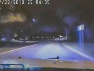 Rendőrautót törtek a menekülő tolvajok