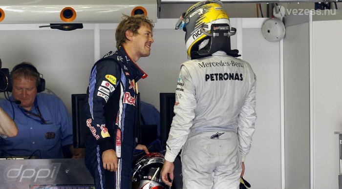 Rosberg nem rosszabb Vettelnél