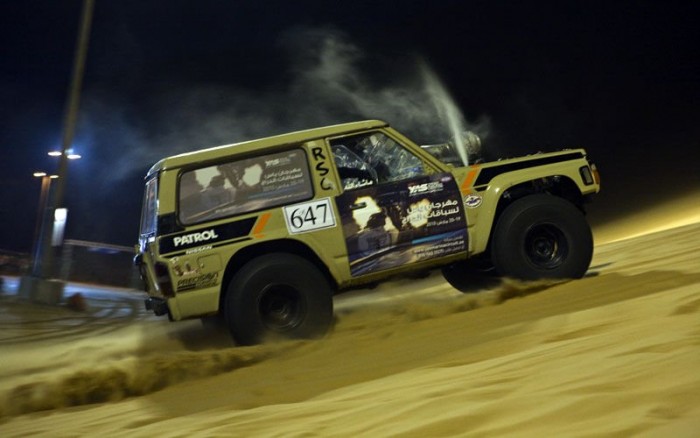 Tűzijáték a sivatagból