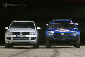Versenyautó VW Touaregből