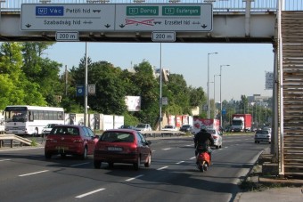 Záróvonalas szivatás a Budaörsi úton