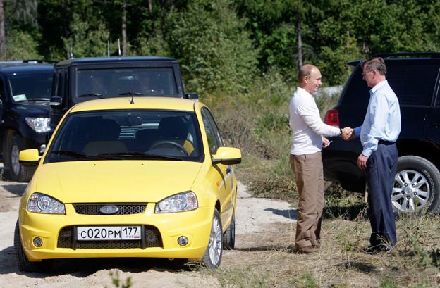 Putyin Ladával a világ leghosszabb autóútján 8